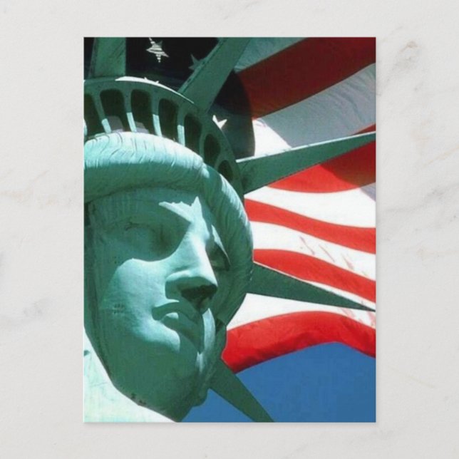 CARTÃO POSTAL ORGULHO AMERICANO (Frente)