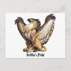 Cartão Postal Orgulho de Griffin - Cartão-postal