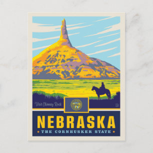 Cartão Postal Orgulho Estatal   Nebraska