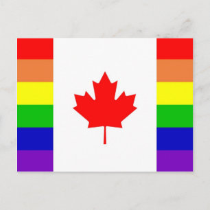Cartão Postal Orgulho gay canadense