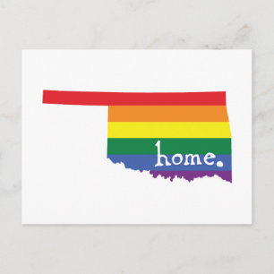 Cartão Postal Orgulho gay   Oklahoma