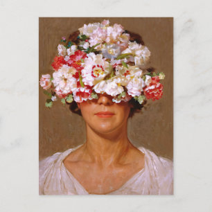 Cartão Postal "Orgulho Petal" Margaret - Arte e Sociedade Floral