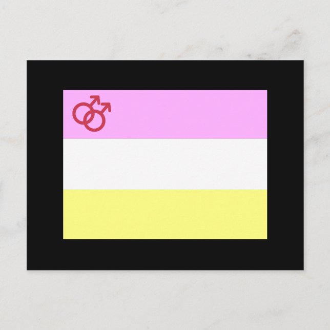 Cartão Postal Orgulho Twink (Frente)