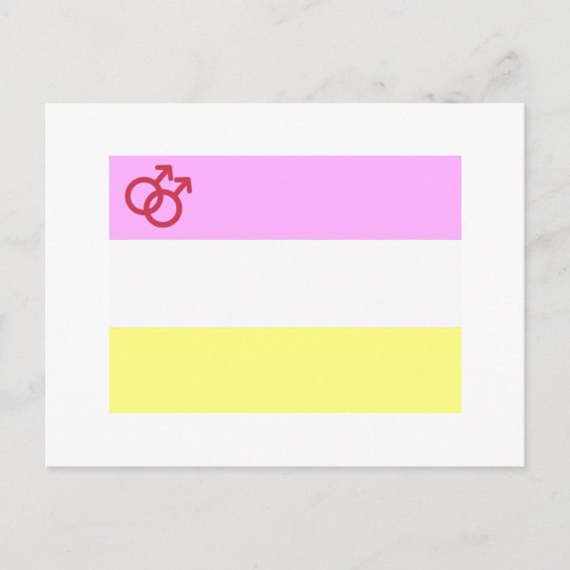 Cartão Postal Orgulho Twink (Frente)