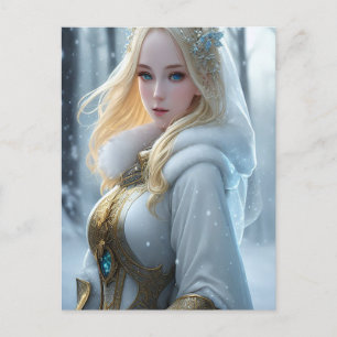 Cartão Postal Orgulhoso apoiador dos Dias de Neve