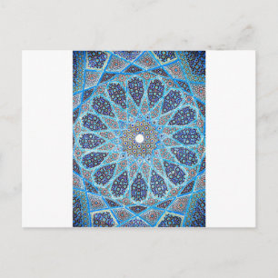 Cartão Postal Orient azul