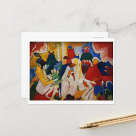 Cartão Postal Oriental por Wassily Kandinsky