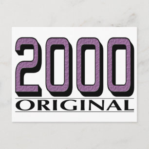 Cartão Postal Original 2000