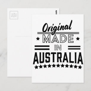 Cartão Postal Original feito na Austrália