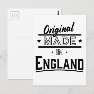 Cartão Postal Original Feito na Inglaterra