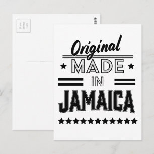 Cartão Postal Original feito na Jamaica