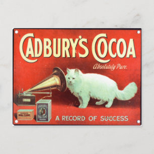 Cartão Postal Original vintage poster of Cadbury's cocoa