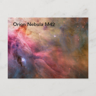 Cartão Postal orion nebula postcard