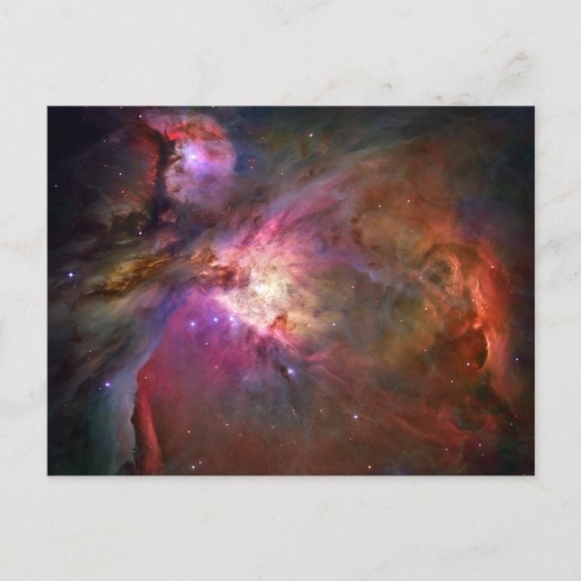Cartão Postal Orion Nebula (Telescópio Hubble) (Frente)