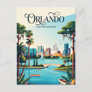 Cartão Postal Orlando Flórida