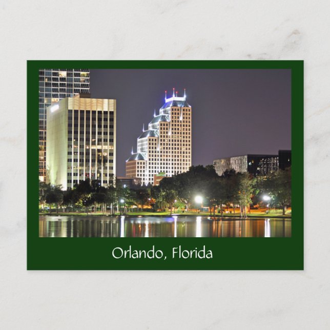 Cartão Postal Orlando, Flórida, a capital turística do mundo (Frente)