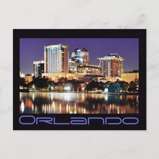 Cartão Postal Orlando, Flórida, E.U.A. (Frente)