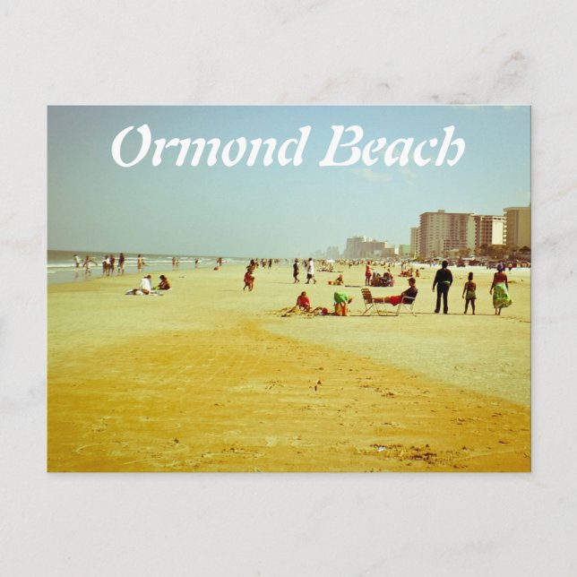 Cartão Postal ormond Beach (Frente)