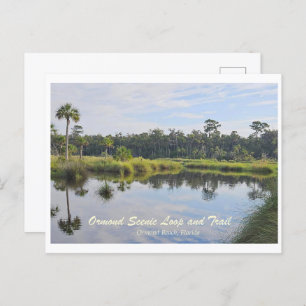 Cartão Postal Ormond Scenic Loop e Trail Postcard