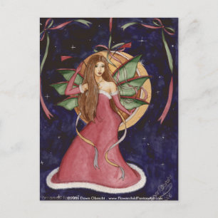 Cartão Postal Ornament Faerie por Dawn Obrecht