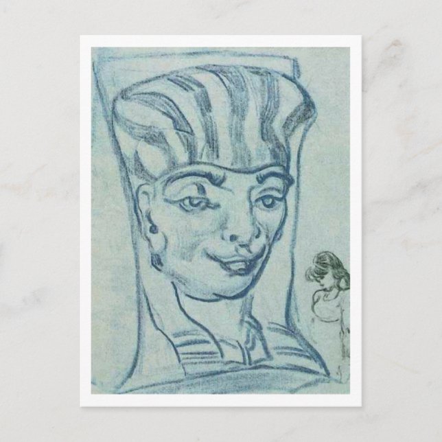 Cartão Postal Ornamento de Parede de Jardim Erodido, Vincent van (Frente)