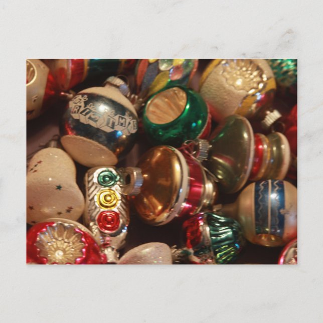 Cartão Postal Ornamentos Antigos (Frente)