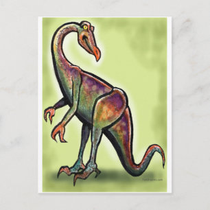 Cartão Postal Ornithomimus