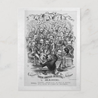 Cartão Postal Orquestra amadora de Haydn de Baltimore