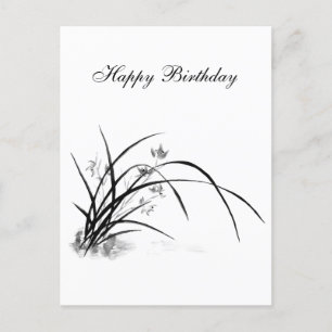 Cartão Postal Orquídea Elegância