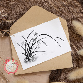 Cartão Postal Orquídea Elegância