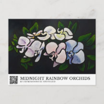 Orquídeas Arco-íris da Meia-noite