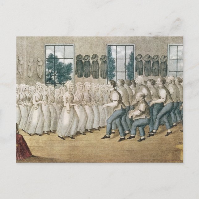 Cartão Postal Os agitadores perto do Líbano (Frente)