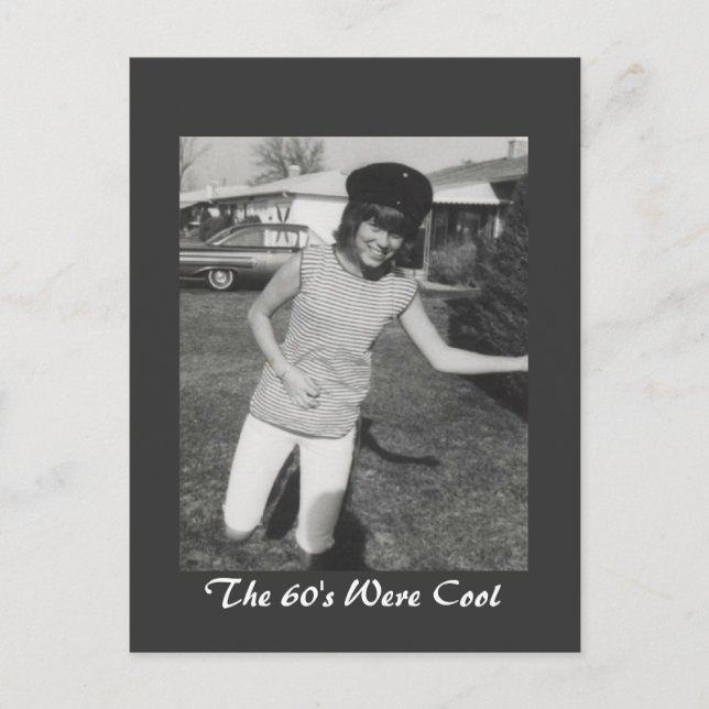 Cartão Postal Os anos 60 foram Legal (Frente)