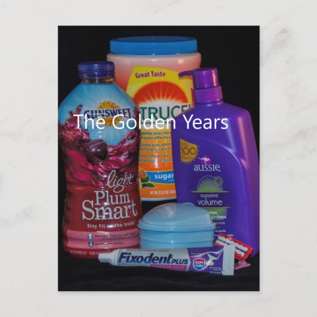 Cartão Postal Os anos Ouros (Frente)