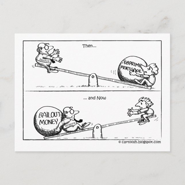 Cartão Postal Os bancos estão concedendo empréstimos? (Frente)