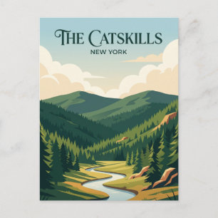 Cartão Postal Os Catskills Nova York