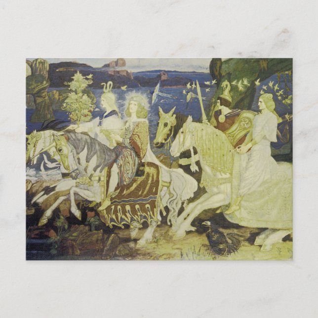 Cartão Postal Os Cavaleiros do Sidhe (Frente)