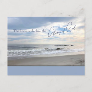 Cartão Postal Os céus declaram a glória de Deus