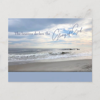 Cartão Postal Os céus declaram a glória de Deus