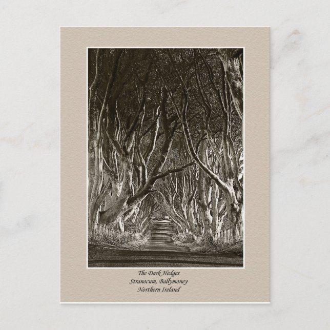 Cartão Postal Os Céus Escuros, Stranócio, Ballymoney no cartão-p (Frente)