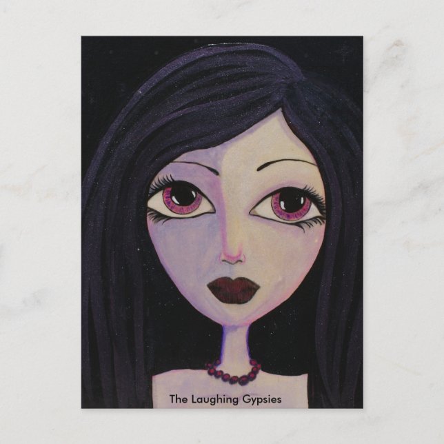Cartão Postal Os ciganos risonhos (Frente)