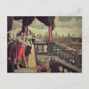 Cartão Postal Os Cinco Sentidos - Cheira