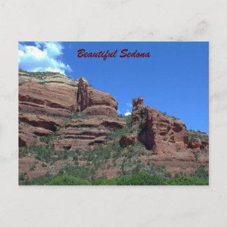 Cartão Postal Os Cliff Vermelhos de Sedona — Cartão-postal