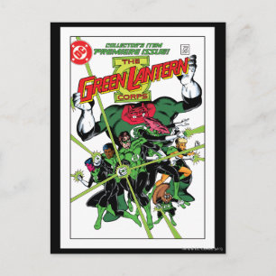 Cartão Postal Os Corpos das Lanternas Verdes