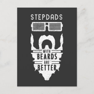 Cartão Postal Os degraus com barbas são melhor presentes no Dia 