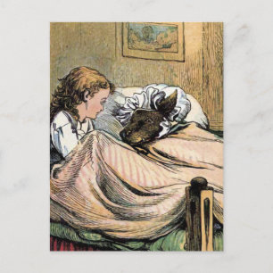 Cartão Postal Os dentes grandes da vovó