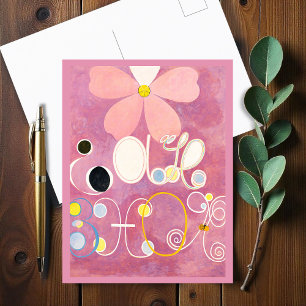 Cartão Postal Os Dez Maiores, No 5, Adulthood, Hilma af Klint