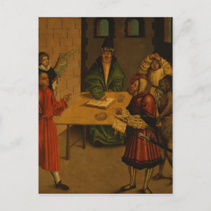 Cartão Postal Os Dez Mandamentos, 1516