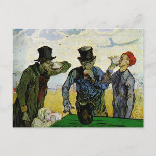 Cartão Postal Os Drinkers de Vincent van Gogh