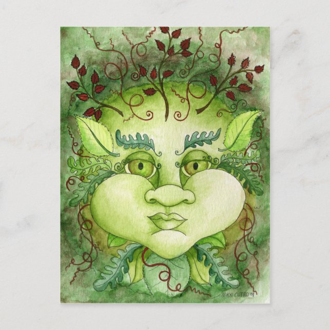 Cartão Postal Os Elementos - Cartão-postal da Terra (Frente)